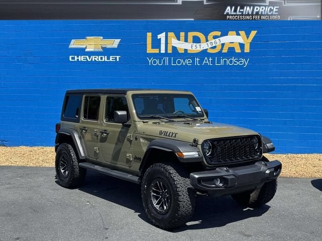 2025 Jeep Wrangler 4-Door Willys 4x4