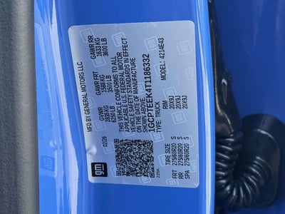 2026 Chevrolet Colorado Trail Boss