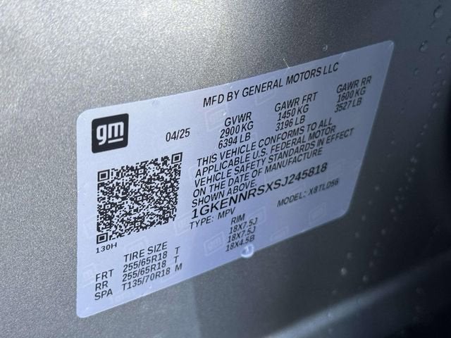 2025 GMC Acadia Elevation