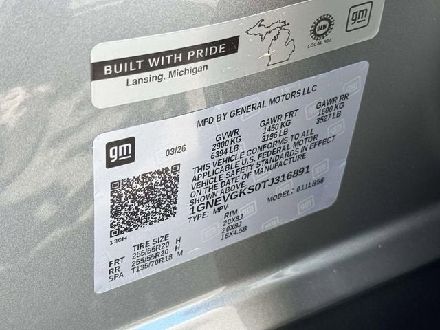 2026 Chevrolet Traverse LT
