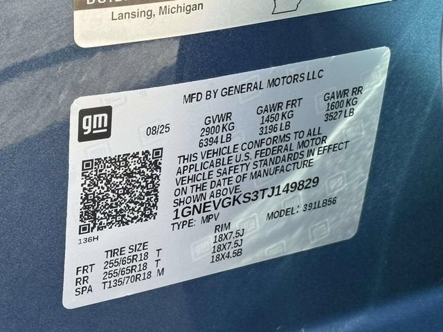2026 Chevrolet Traverse LT