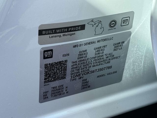 2026 Chevrolet Traverse LT