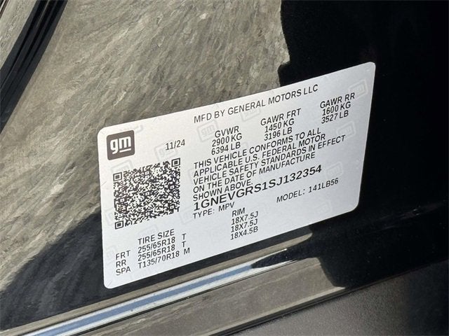 2025 Chevrolet Traverse LT