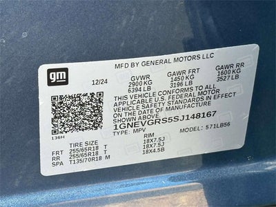 2025 Chevrolet Traverse LT