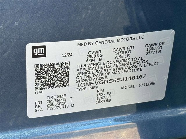 2025 Chevrolet Traverse LT