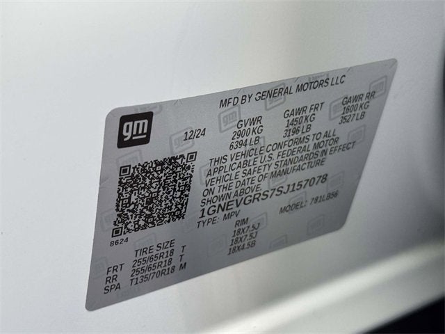 2025 Chevrolet Traverse LT