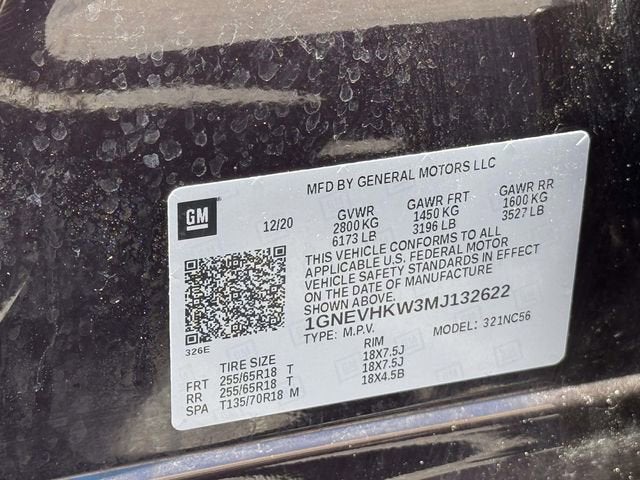2021 Chevrolet Traverse LT Leather