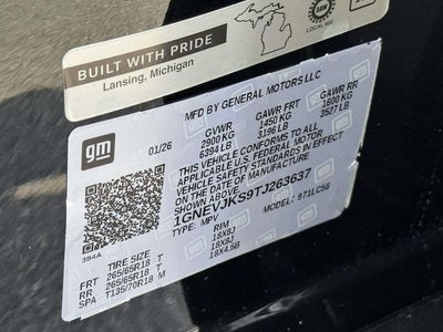 2026 Chevrolet Traverse Z71