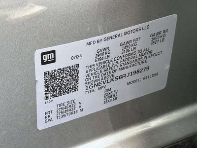 2024 Chevrolet Traverse RS