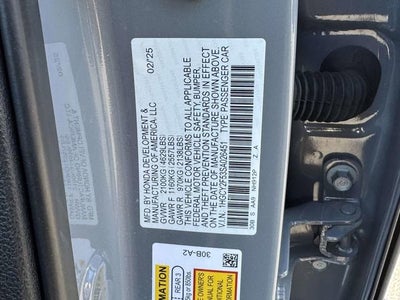 2025 Honda Accord Hybrid Sport