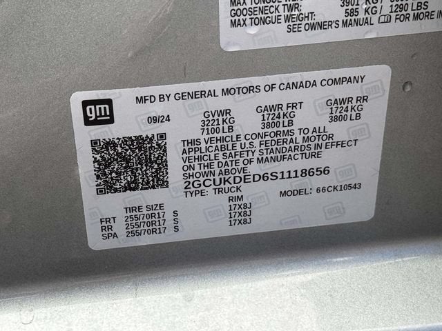 2025 Chevrolet Silverado 1500 LT
