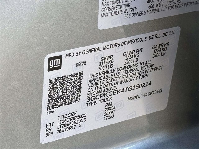 2026 Chevrolet Silverado 1500 Custom Trail Boss