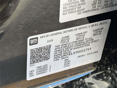 2026 Chevrolet Silverado 1500 LT Trail Boss