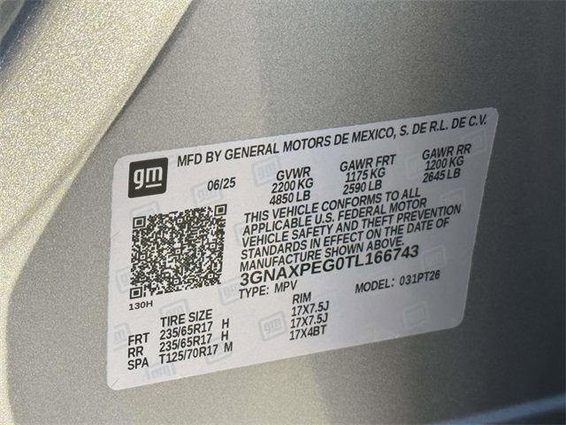 2026 Chevrolet Equinox LT