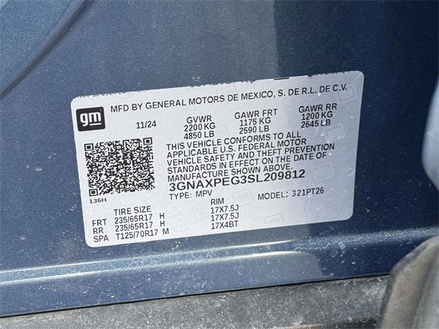 2025 Chevrolet Equinox LT