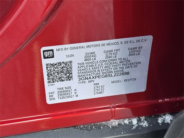 2025 Chevrolet Equinox LT