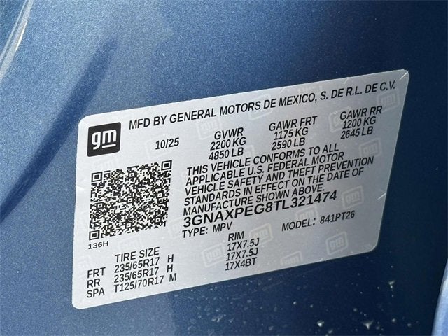 2026 Chevrolet Equinox LT