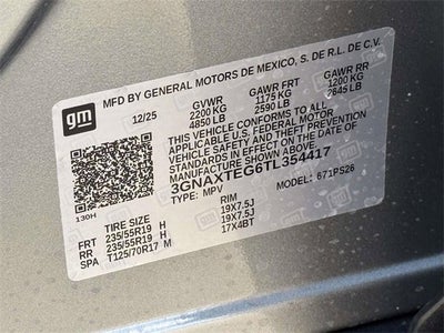 2026 Chevrolet Equinox RS