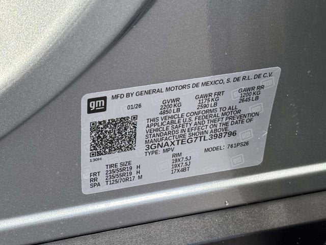 2026 Chevrolet Equinox RS