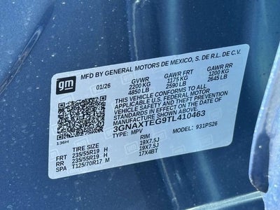 2026 Chevrolet Equinox RS