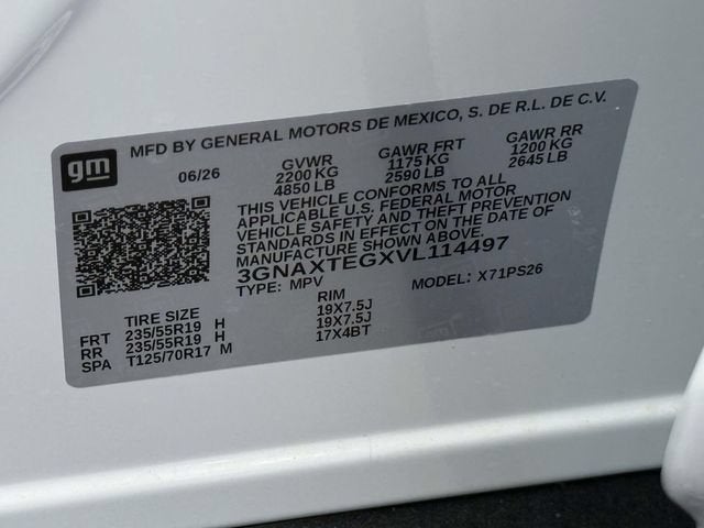 2027 Chevrolet Equinox RS