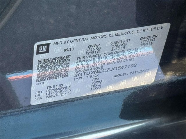 2018 GMC Sierra 1500 SLT