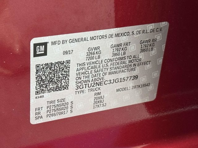 2018 GMC Sierra 1500 SLT
