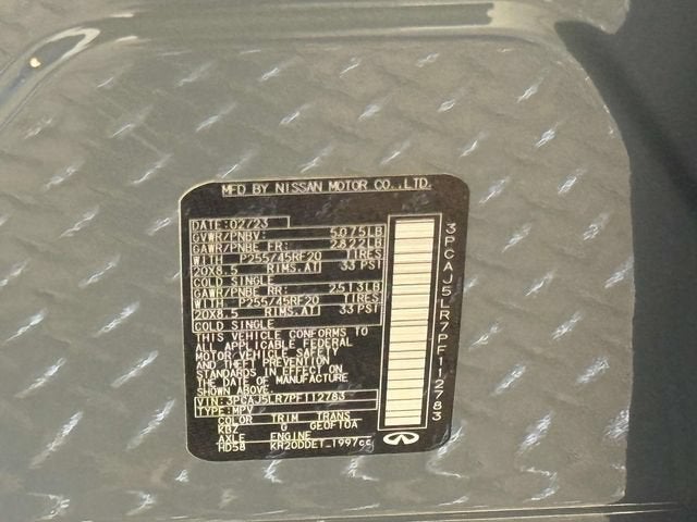 2023 INFINITI QX55 SENSORY AWD