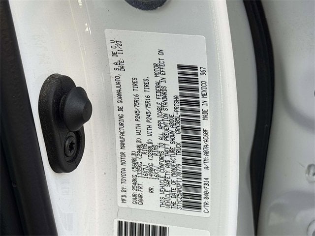 2023 Toyota Tacoma 4WD SR