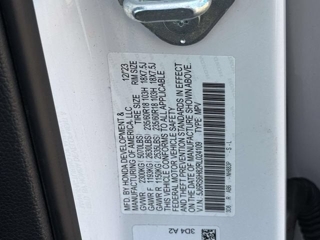 2024 Honda CR-V Hybrid Sport-L