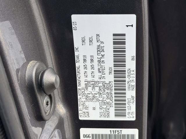 2023 Toyota Tundra SR5