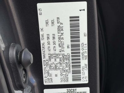 2025 Toyota Sequoia SR5