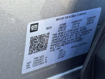 2026 Chevrolet Trax LT