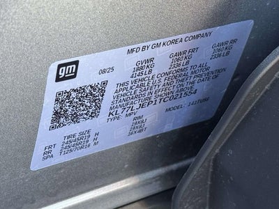 2026 Chevrolet Trax 2RS