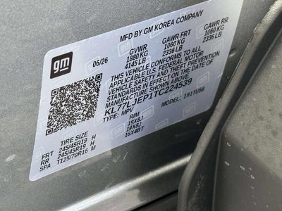 2026 Chevrolet Trax 2RS