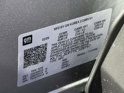 2026 Chevrolet Trax 2RS