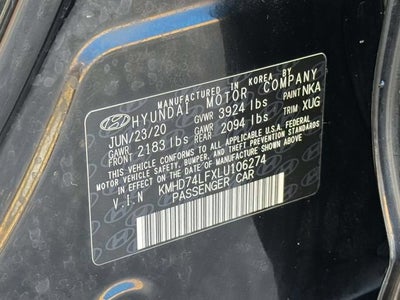 2020 Hyundai Elantra SE