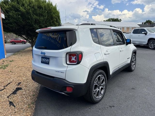 Used 2015 Jeep Renegade Limited with VIN ZACCJADT9FPC09034 for sale in Front Royal, VA