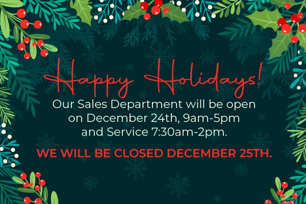 Christmas Hours 2025